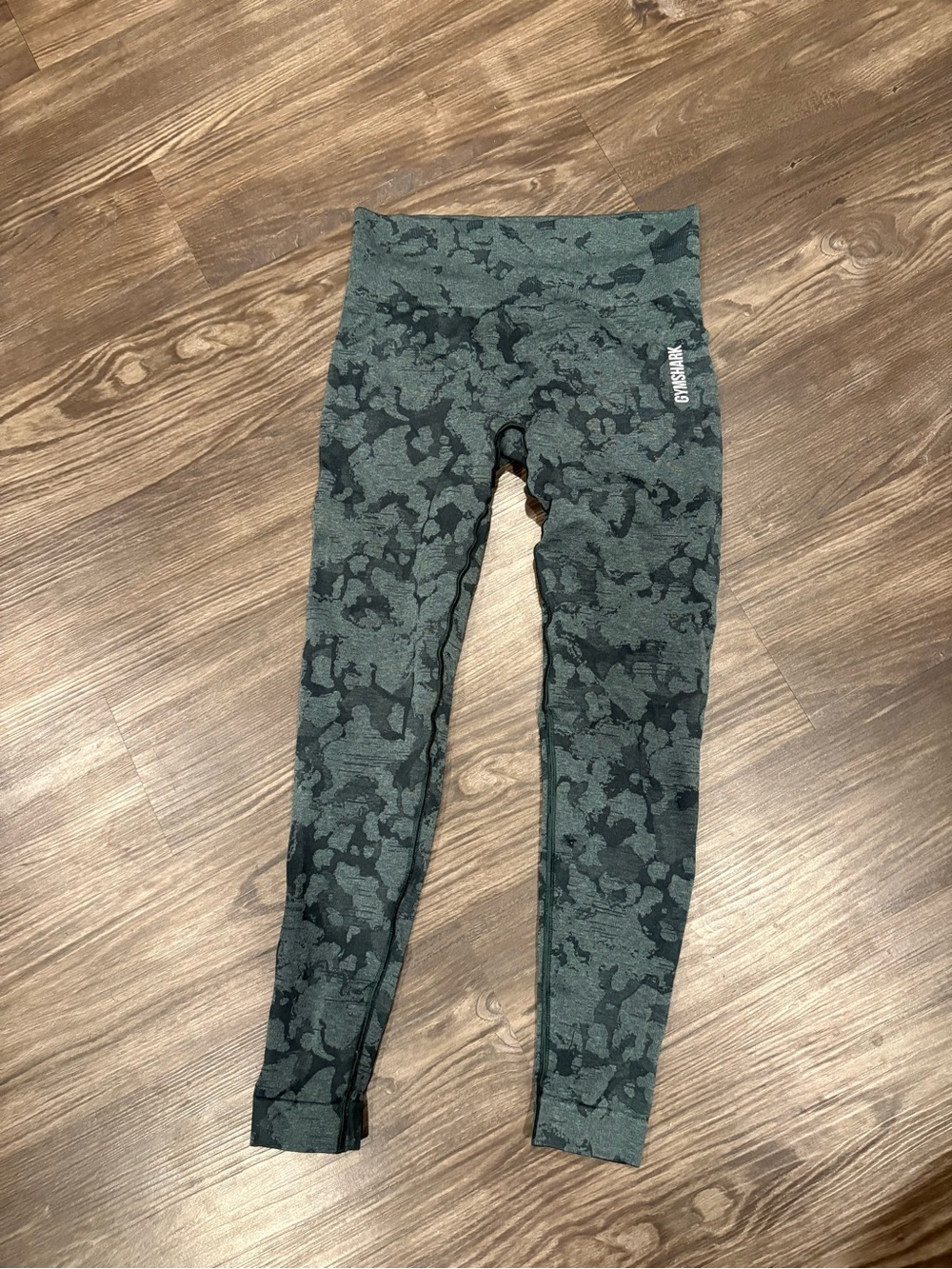 Gymshark Green Camo Leggings